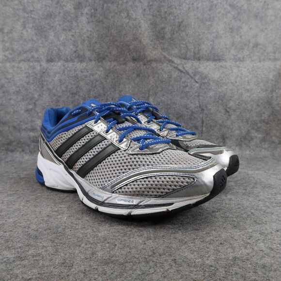 Adidas Shoes Men 11.5 Athletic Trainer Supernova Glide Running Sneaker Grey Blue - Picture 1 of 14